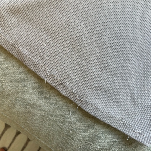 Agolde Ribbed Tank Top - Picture 4 of 6